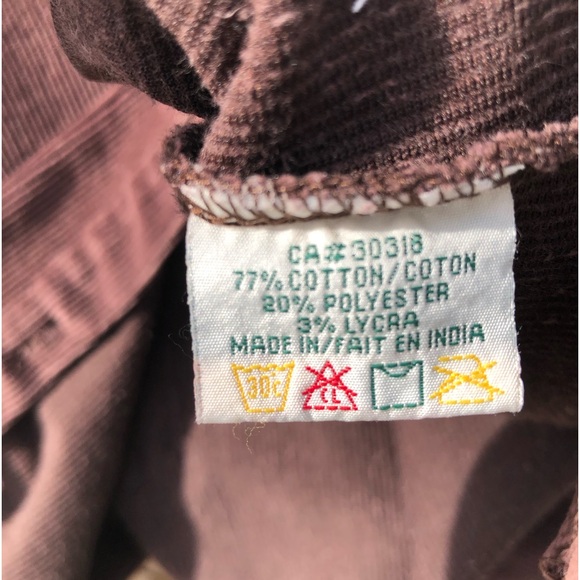 Vintage Cottage Cove Corduroy Velour 2 Piece - Shirt and Pants - S (altered) - Picture 5 of 6